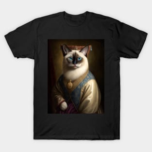 Royal Portrait of a Birman Cat T-Shirt